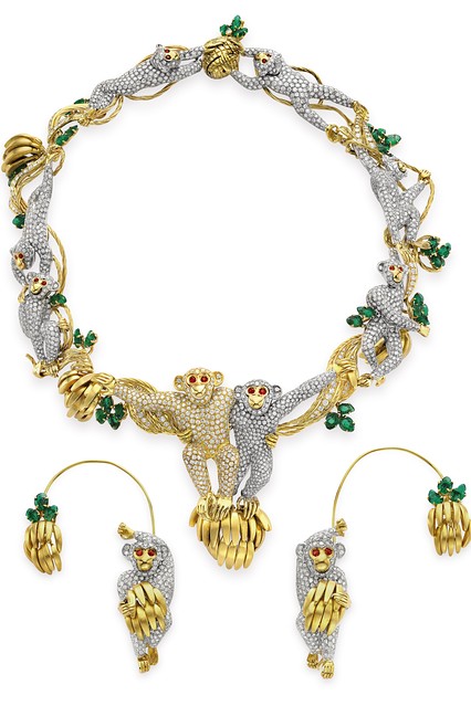 monkey jewelry_a gift from Michael Jackson