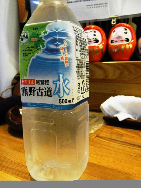 熊野古道の水