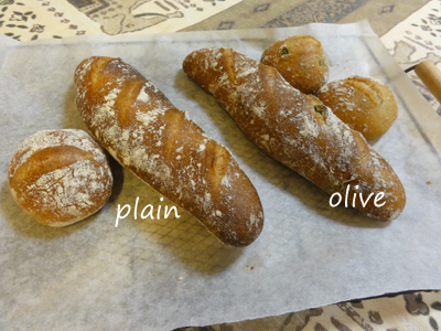 Pain aux olives