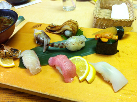 特上にぎり2800円たから寿司（別館？）に行って来ました。