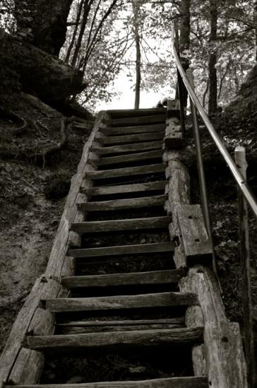 昇仙峡の階段