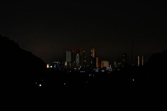 夜の橋本遠景
