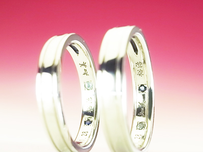 結婚指輪　オーダーメイド　デザイン