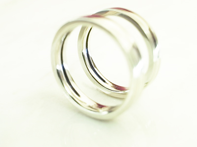 結婚指輪　ハードプラチナ