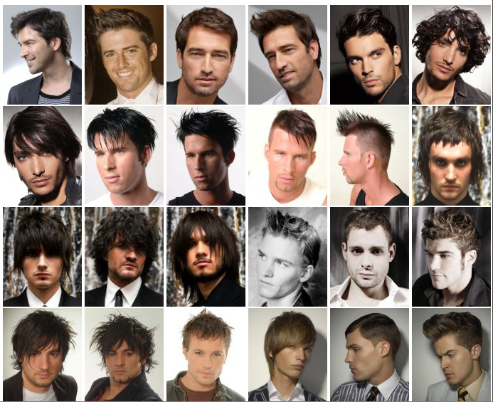 海外男性の髪型リスト
