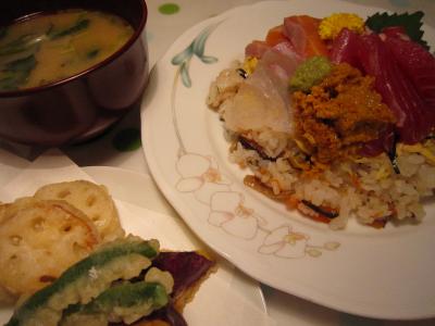 料理・散らし寿司１