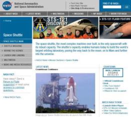 NASAのサイト