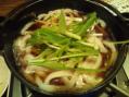 udon in sukiyaki