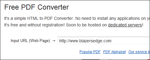 「Free PDF Converter」使い方