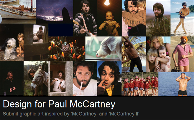Design for Paul McCartney - Submit graphic art inspired by McCartney and McCartney II